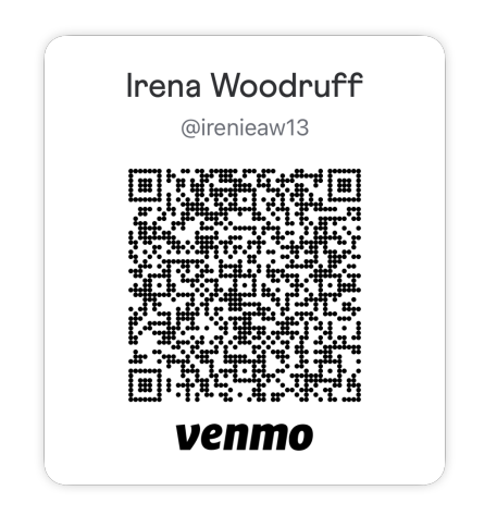 Scan to pay via Venmo